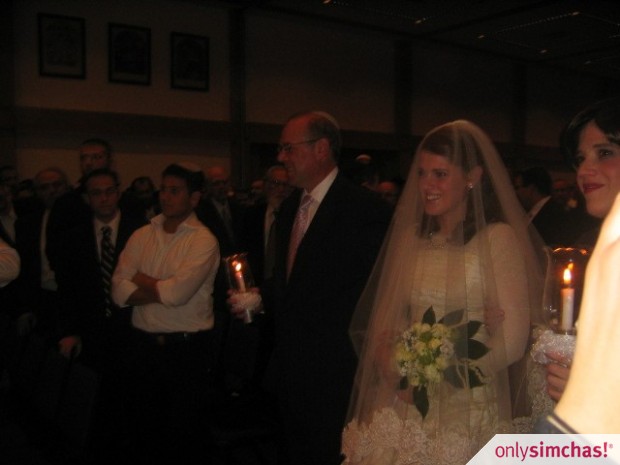 Wedding  of  Nechama Berkowitz & Shlomo Abramson