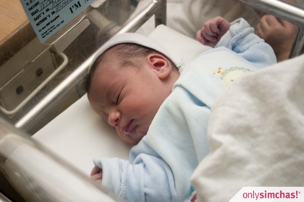 Birth  of  Baby boy to Benyomin & Miriam Niasoff