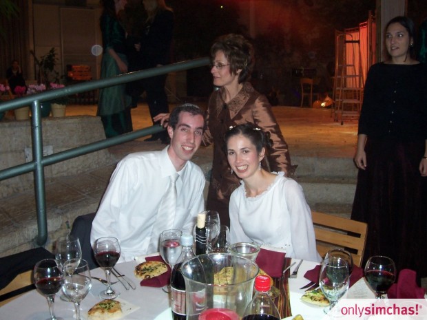 Wedding  of  Yehuda Heimer  Blumenfeld & Rachel Agami