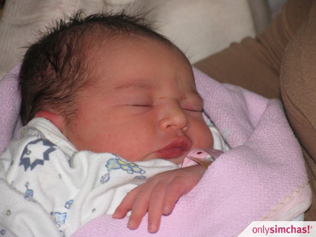 Birth  of  A baby girl to Rami & Tamar (cohen) Levin