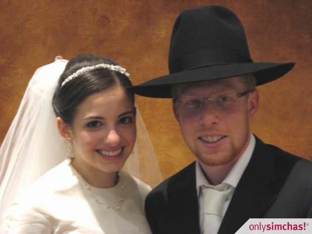 Wedding  of  Aryeh Bleier  & Aliza (Budnitz) Bleier