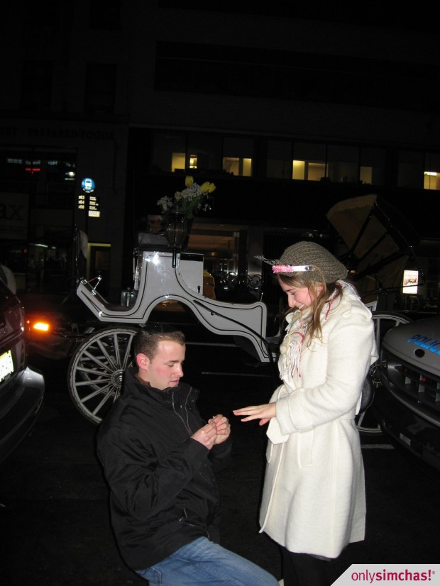 Engagement  of  Evan Small & Jessica Schlussel