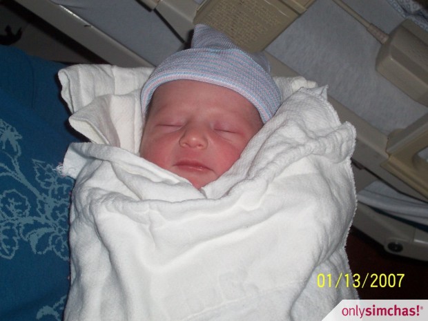 Birth  of  Rachel Sarah to  Natan and Devorah Edelman