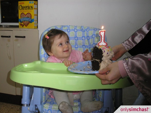Birth  of  First Birthday of Yaelle Davis