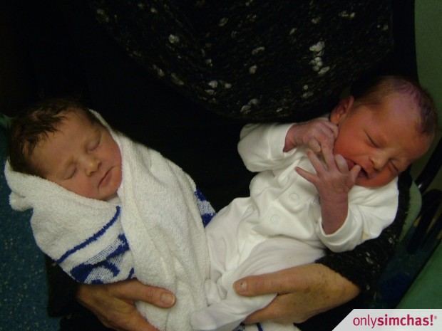 Birth  of  Twins (boy and Girl)  to Zoe and Nick Rubin