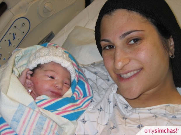 Birth  of  Esther Baila (Baily) born to Yechiel and Tzippy Levin