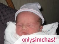 Birth  of  Baby boy to Binyamin and Fran Hoen