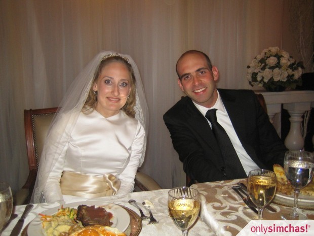 Wedding  of  Eliyahu  Lazarus & Michal Warshawsky