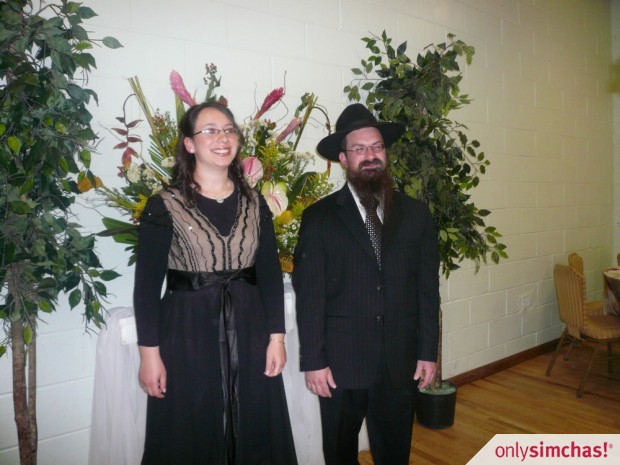 Engagement  of  pictures of Yisroel Hyams & Chana Feigel Gurewicz