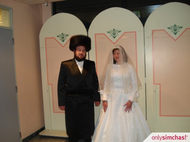 Wedding  of  CHAIM CIMENT & DVOIRI GLICK