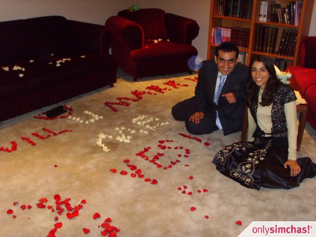 Engagement  of  Yosef  Mounesa & Rona Mahpour