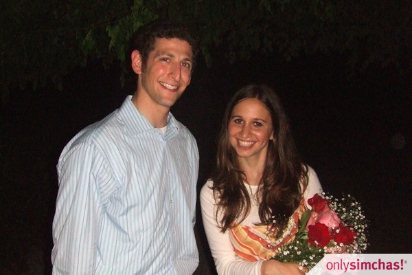 Engagement  of  Moshe Prero & Rachel Berry