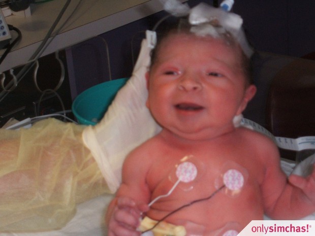 Birth  of  a beautiful baby girl to Jessica & Kobi Leifer