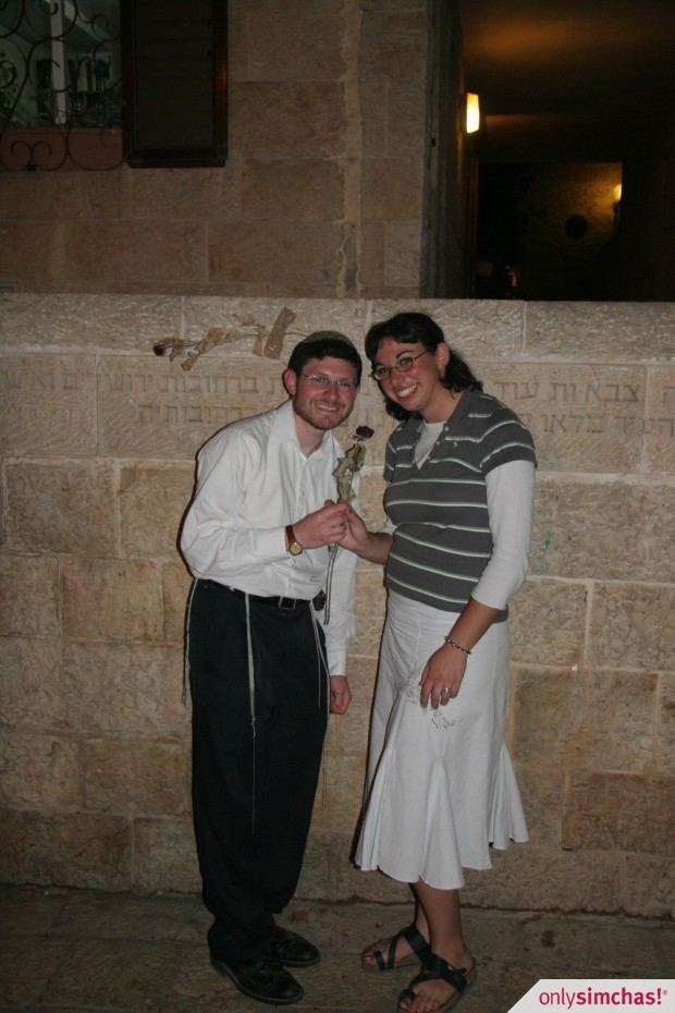 Engagement  of  Leah Barth & Yechiel Jonathan (Jonny) Stein