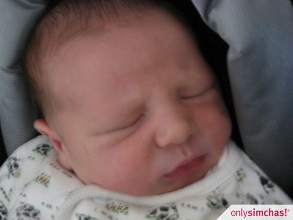 Birth  of  (Oct 3) Baby Boy to Rochel (Posner) and Zalman Chein