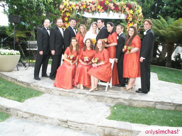 Wedding  of  Leslie Frankel & Eli Hartman