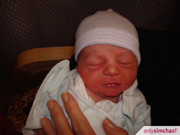 Birth  of  once again a cute baby boy for Jarret & Chavi Peritzman