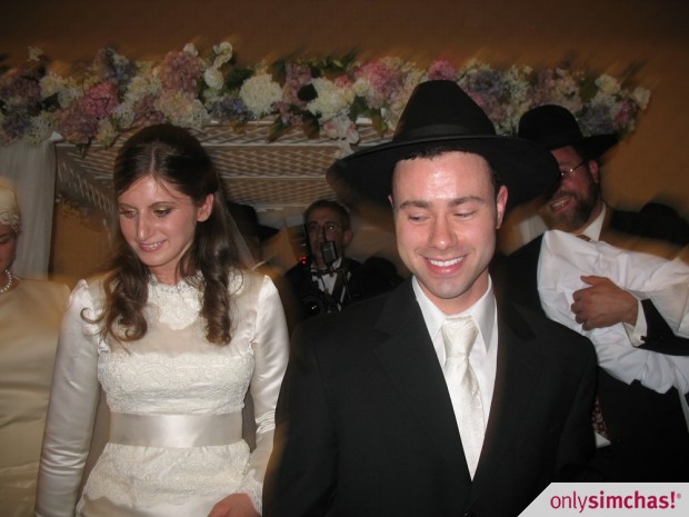 Wedding  of  Dina Rosenberg & Pinchas Englander