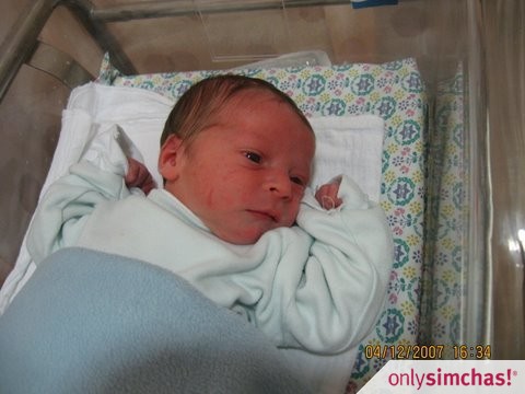 Birth  of  Boy to Bryna (Billauer)  and Shalom Ozarowski (Dec 3)