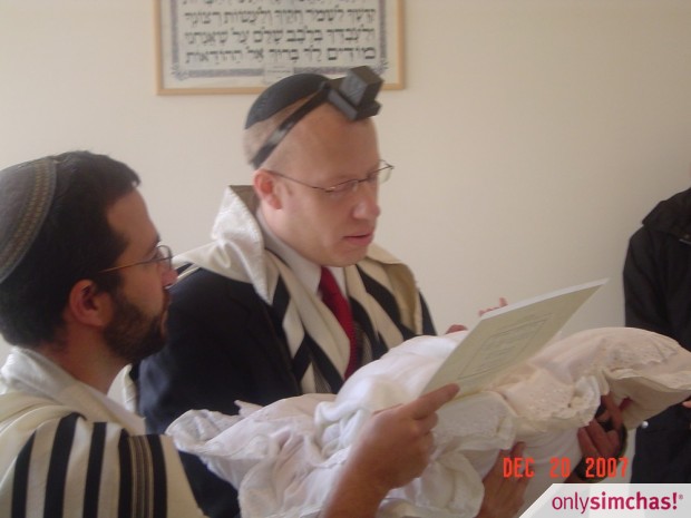 Bris  of  Yaakov Chaim  (of Cheri & Benji) Levy