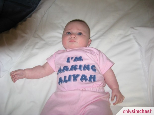 Aliyah  of  Noach and Shana Lipsky