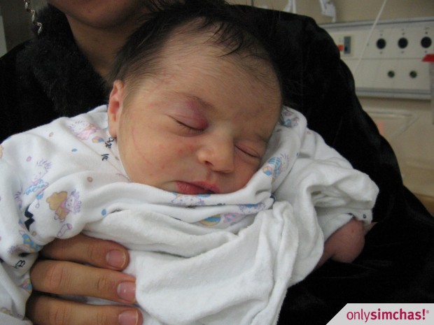 Birth  of  Baby Efrat to Chananel and  Miri Lipson