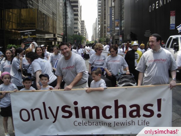 Aliyah  of  More of OnlySimchas Crew at  The Salute to Israel Parade