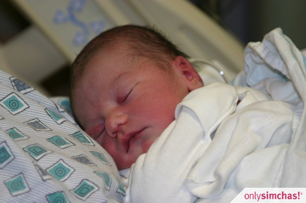 Birth  of  a baby boy to Ettie (Weg)  and Dovid Stern