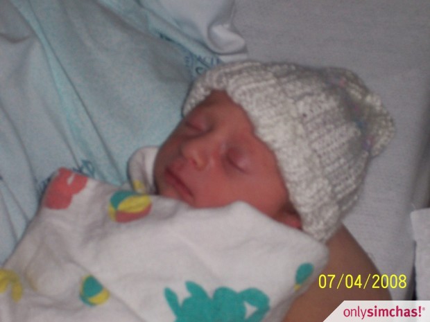 Birth  of  Aliza Rachael to Yosef and Lauren Castriota