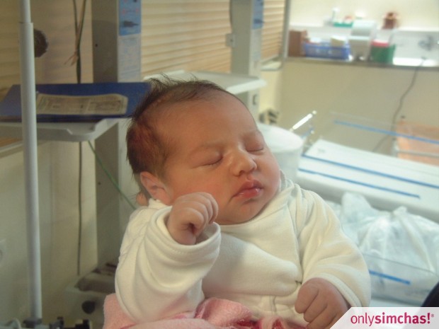 Birth  of  Sarah-Lea Aziza to Israel Chay & Chava Hayoun