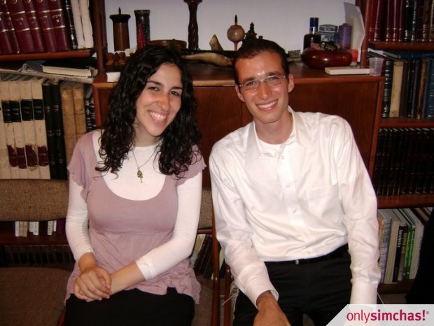 Engagement  of  Robby Charnoff & Shoshana (Laura) Shuman