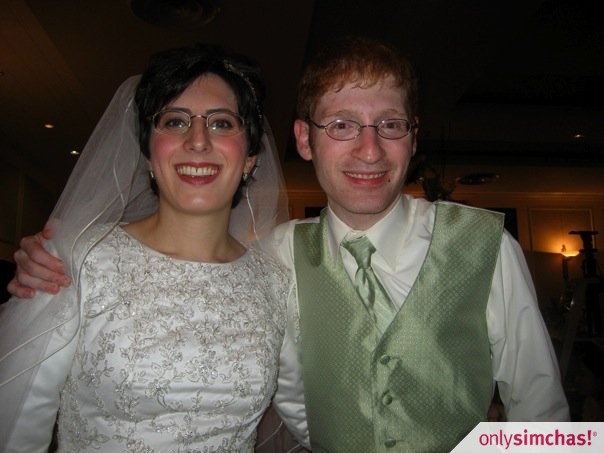 Wedding  of  Shaul  Epstein & Sara Libby  Robinson