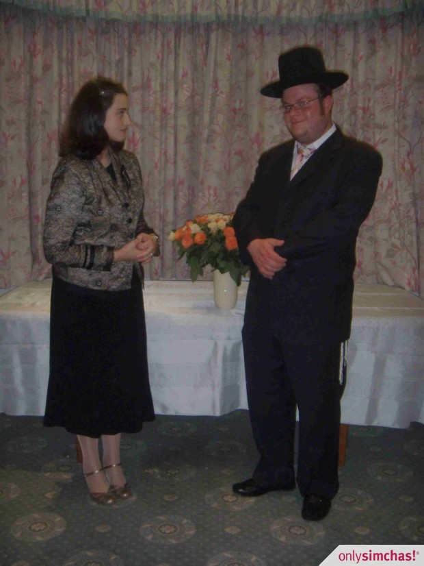 Wedding  of  Meir Boruch (Marc) Blackston & Sorella Leigh