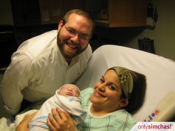 Birth  of  Baby boy to Aryeh and Raizy (Gorfinkel) Yanofsky