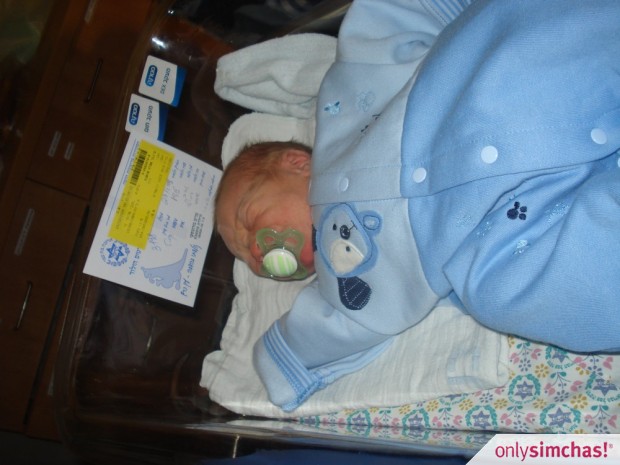 Birth  of  Baby Boy to Shifra Shoshana and Tzvi Meir Yaakov Lefkowitz