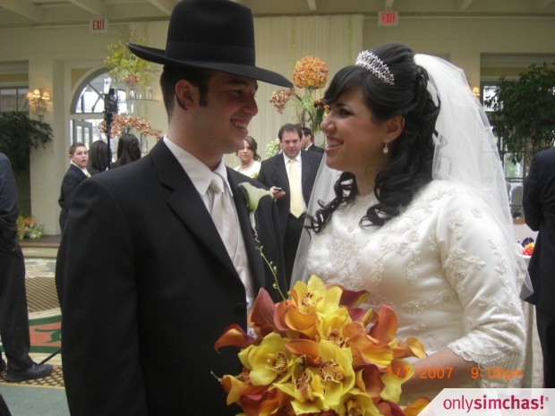 Wedding  of  Danielle Weiss & Shmuel Besser