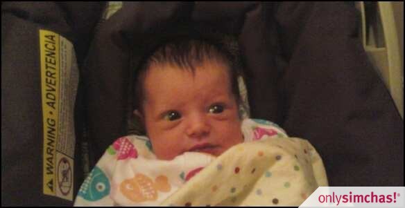 Birth  of  Beautiful baby girl to Shula and Moshe Hus