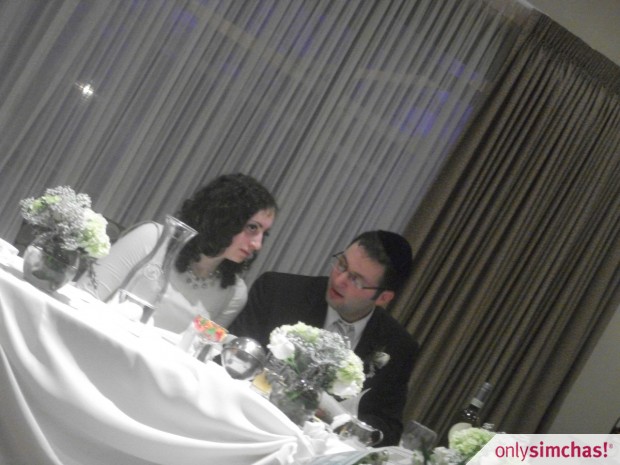 Wedding  of  Dovid  Zirkind & Ariella Herst