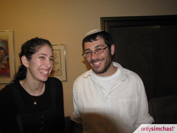 Engagement  of  MEIRA CIKK  & SHIMON  HIRSCH