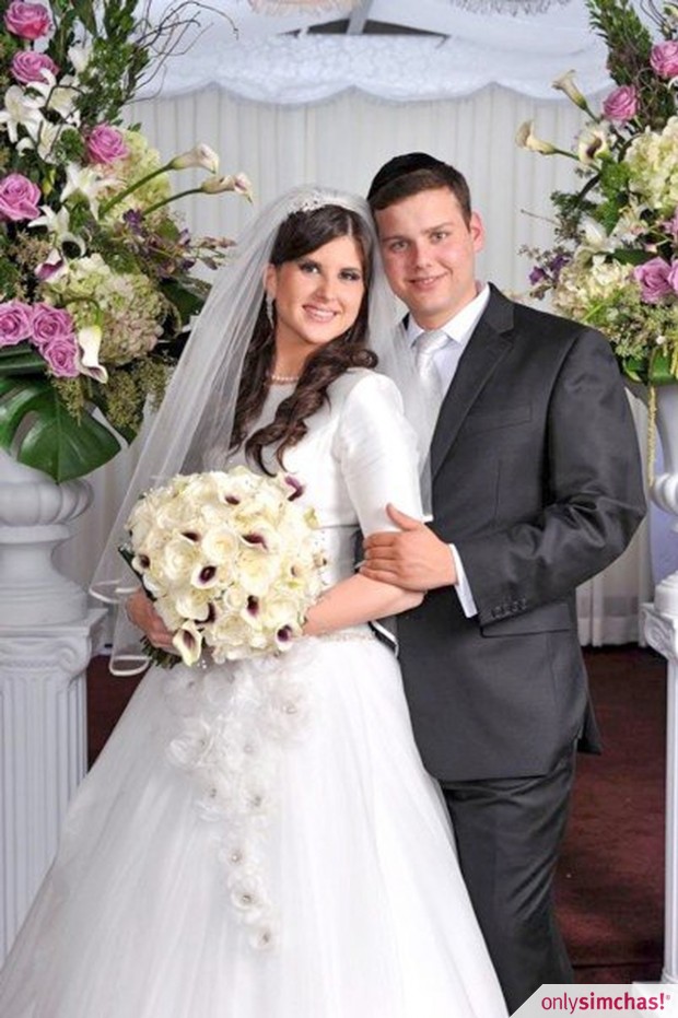Wedding  of  Berel (Dov) Oppenheim & Debby Bendkowski