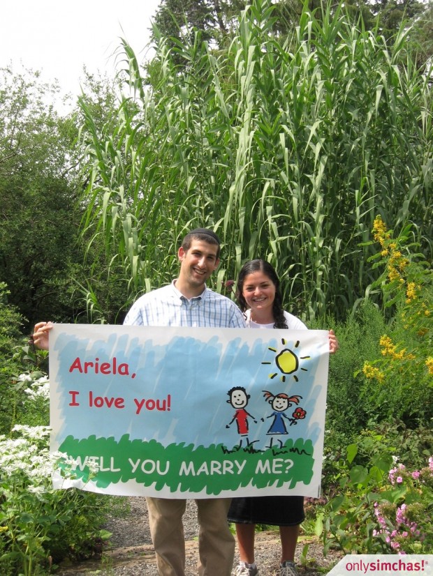 Engagement  of  Ariela Feuerstein-Rudin & Charles Borgen