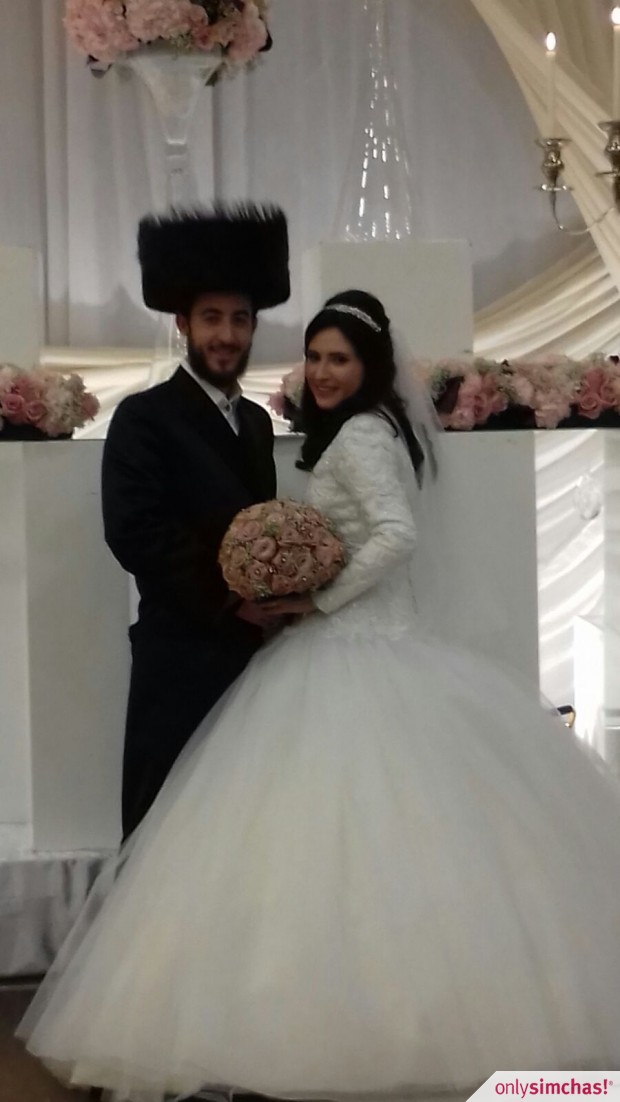 Wedding  of  Chana Rachel Tayver & Avrum Yankev Holles