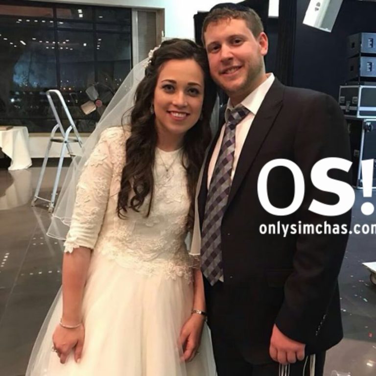 Wedding of Daniel Thomas (RBS) and Leah Bor (Telz-stone)!! #OnlySimchas #MazalTov