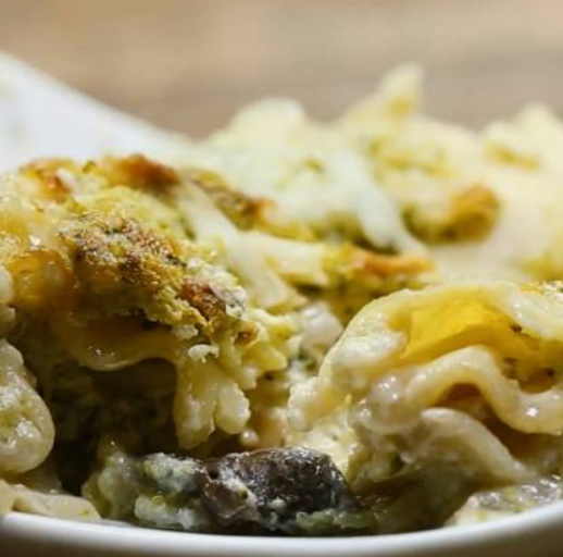 Kosher.com’s Creamy Delicious Mushroom-Broccoli Lasagna