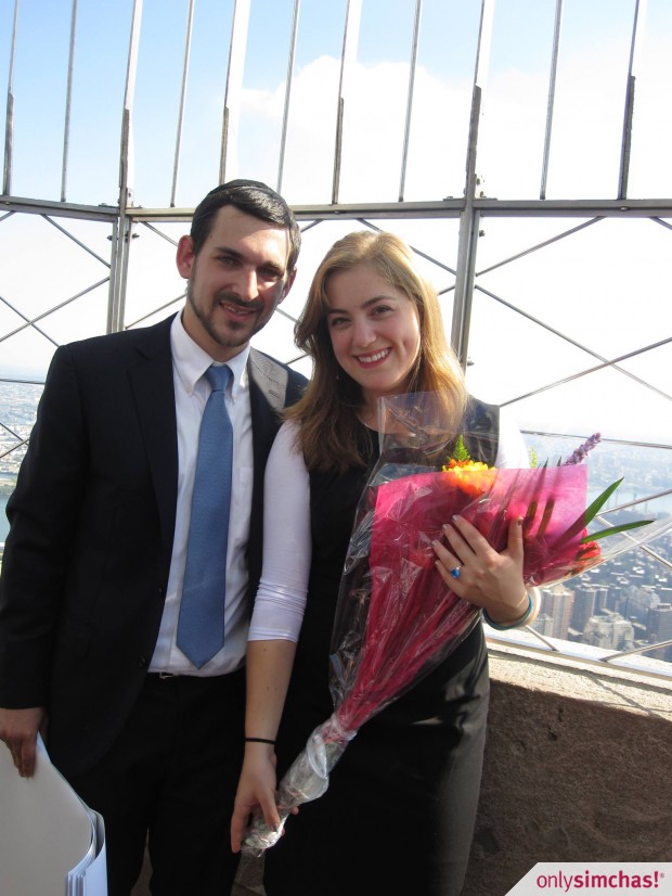 Engagement  of  Hannah  Dreyfus & Sam Reinstein