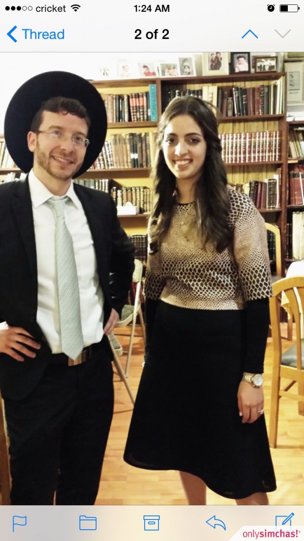 Engagement  of  Kalman  Tillim & Esther  Antaby