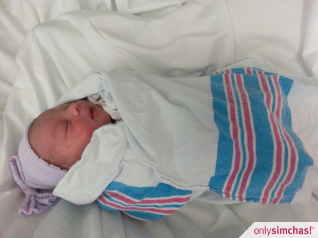 Birth  of  baby boy to Chaim & Esti (Weinstock) Bokchin
