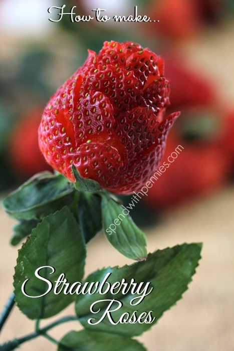 Shavuos Strawberry Roses: G O R G E O U S!