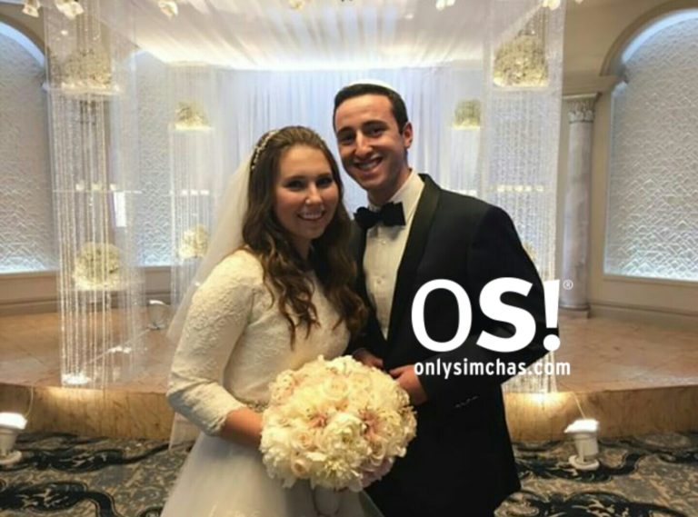 Wedding of Arianne Pinchot (Chicago) and Eli Weinstein (Teaneck)!! #OnlySimchas #MazalTov