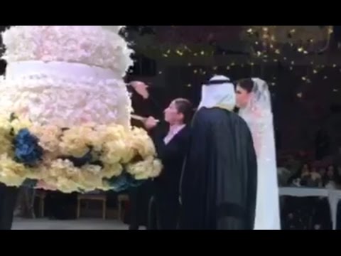 Check Out the Sheikh of Dubai’s Daughter’s Wedding Cake!
